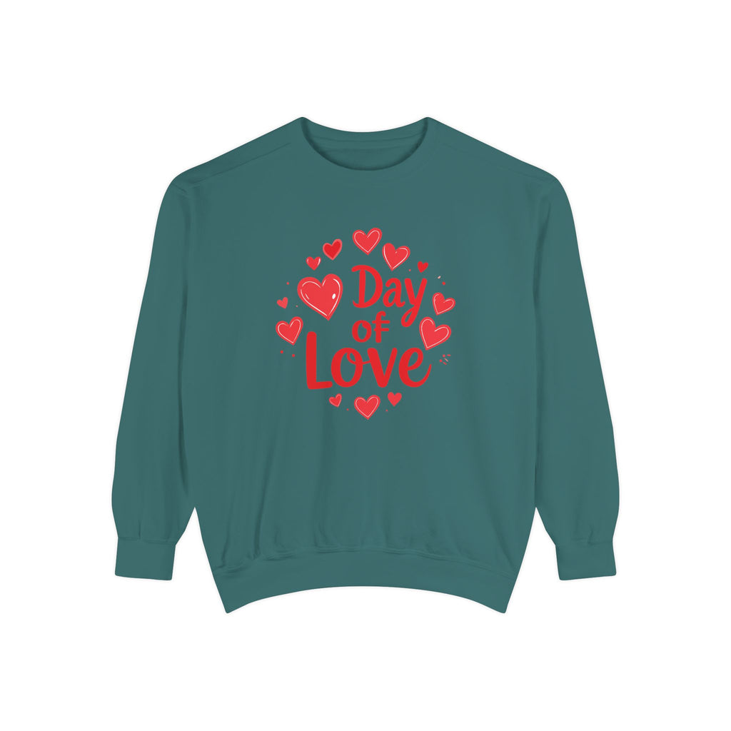 Heart Day Unisex Sweatshirt - Day of Love Design