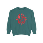 Heart Day Unisex Sweatshirt - Day of Love Design