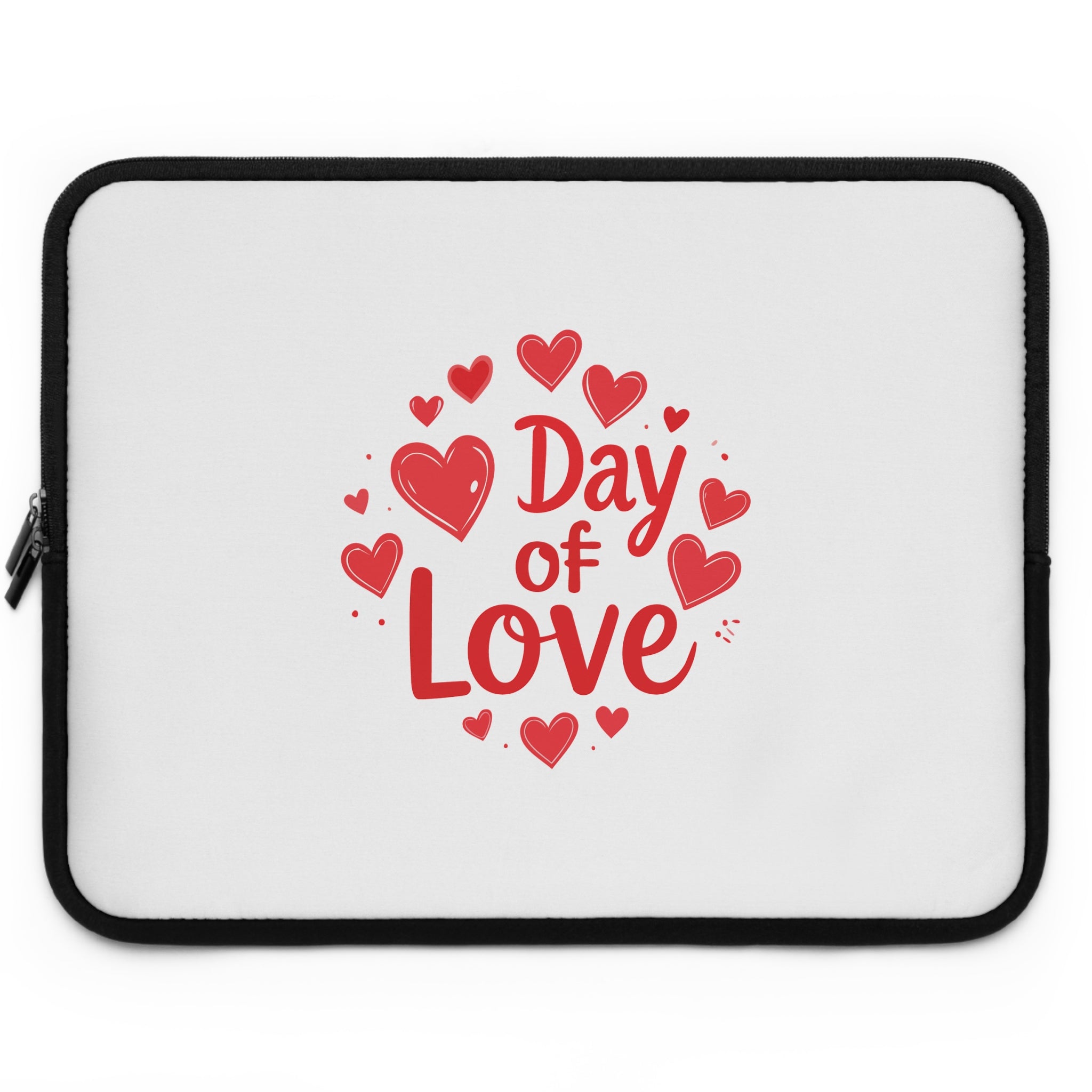 Day of Love Laptop Sleeve — Valentine Heart Laptop Case