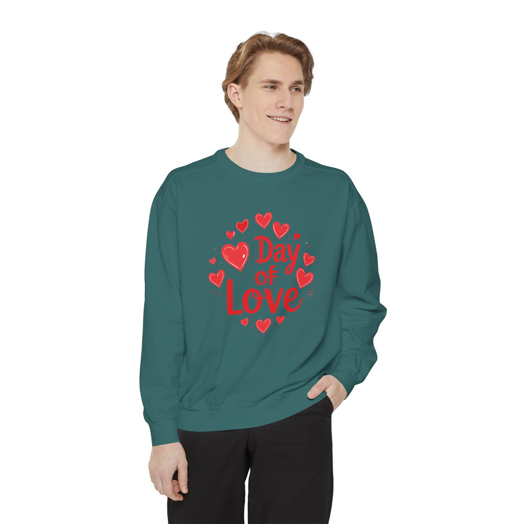 Heart Day Unisex Sweatshirt - Day of Love Design