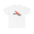 Lets Fly T-Shirt — Minimal Bird Graphic Tee