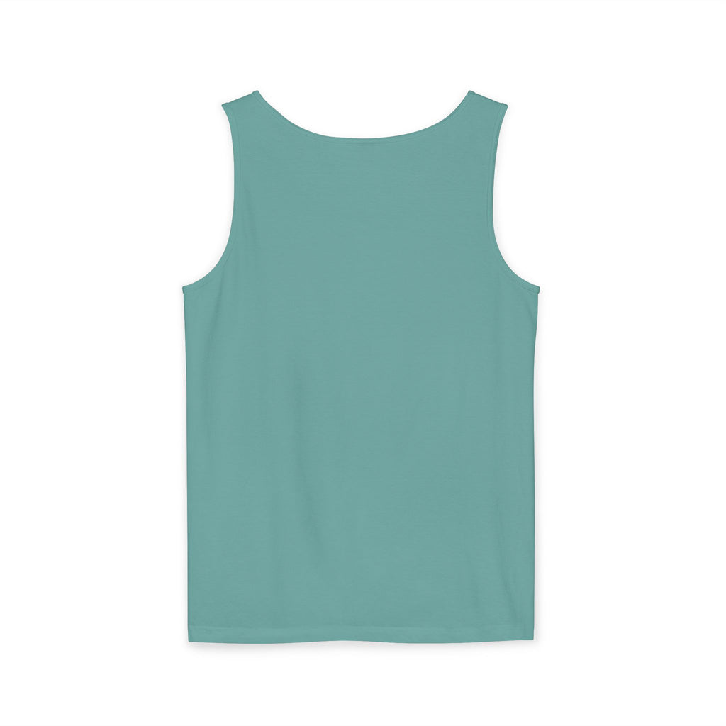 Heart Profile Tank Top — Minimal Feminine Love Graphic