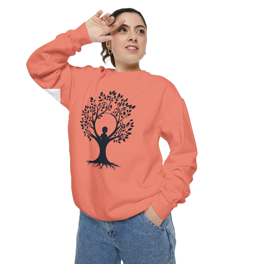 Tree of Life Sweatshirt Yoga Meditation Spiritual Crewneck