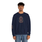 Dragon Ouroboros Crewneck Sweatshirt Gothic Snake Infinity Design