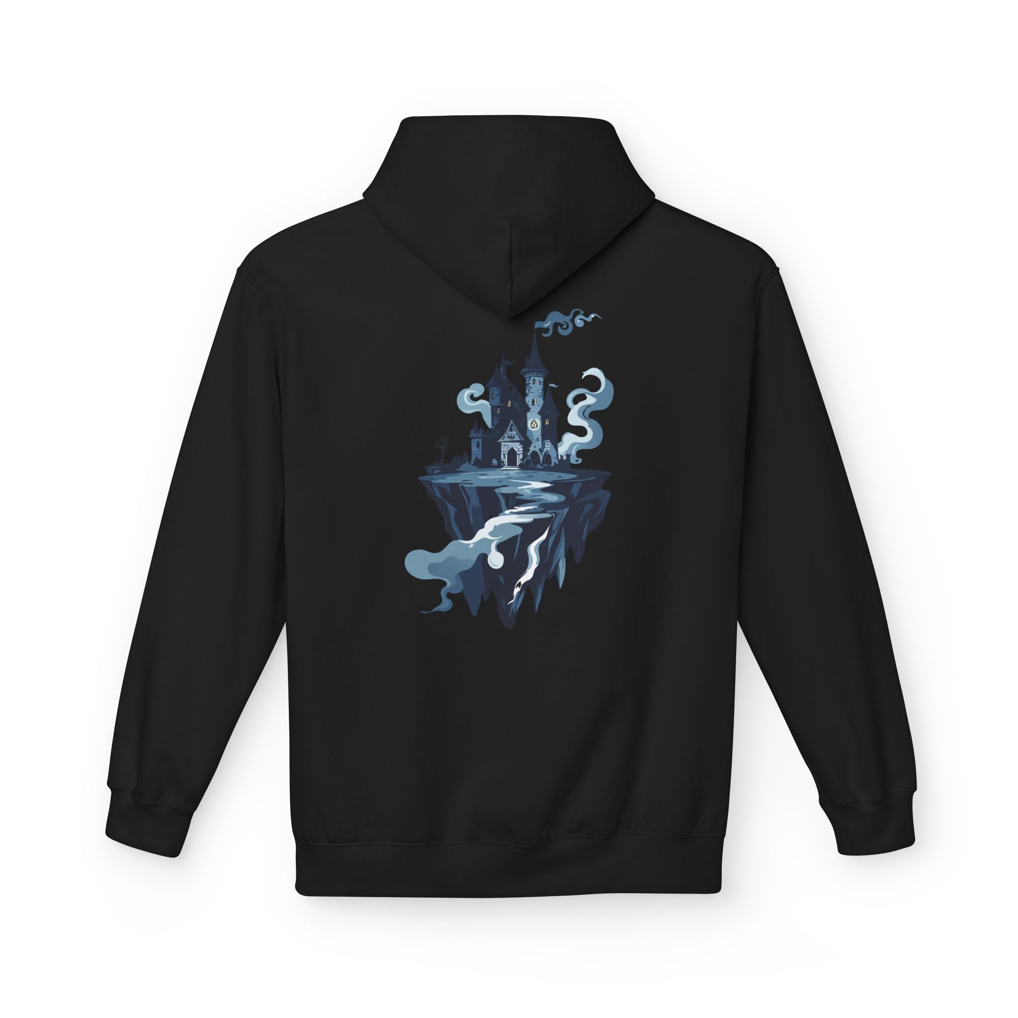 Floating Castle Hoodie Gothic Fantasy Graphic Pullover