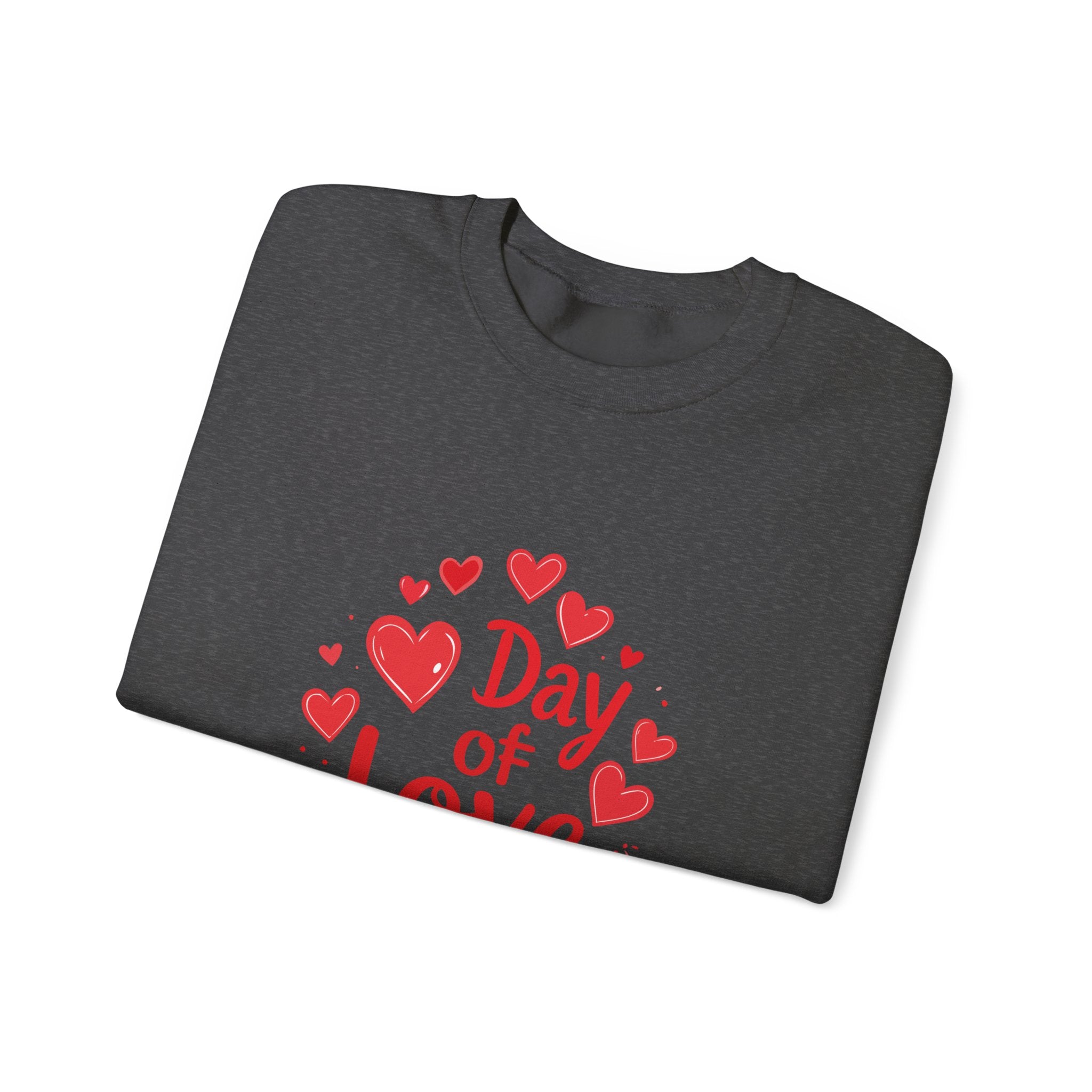 Christmas and Valentine "Day of Love" Crewneck Sweatshirt
