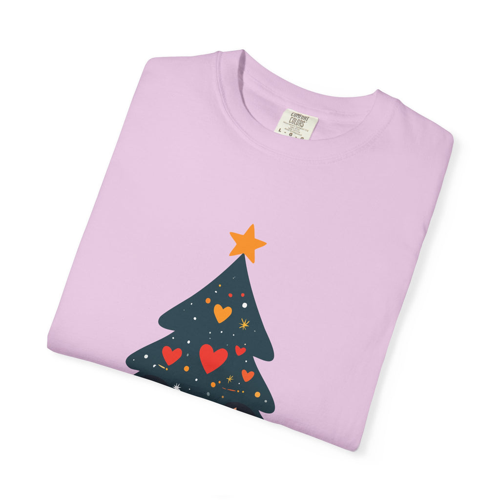 Christmas Tree Kids Graphic T-Shirt — Holiday Family Tee