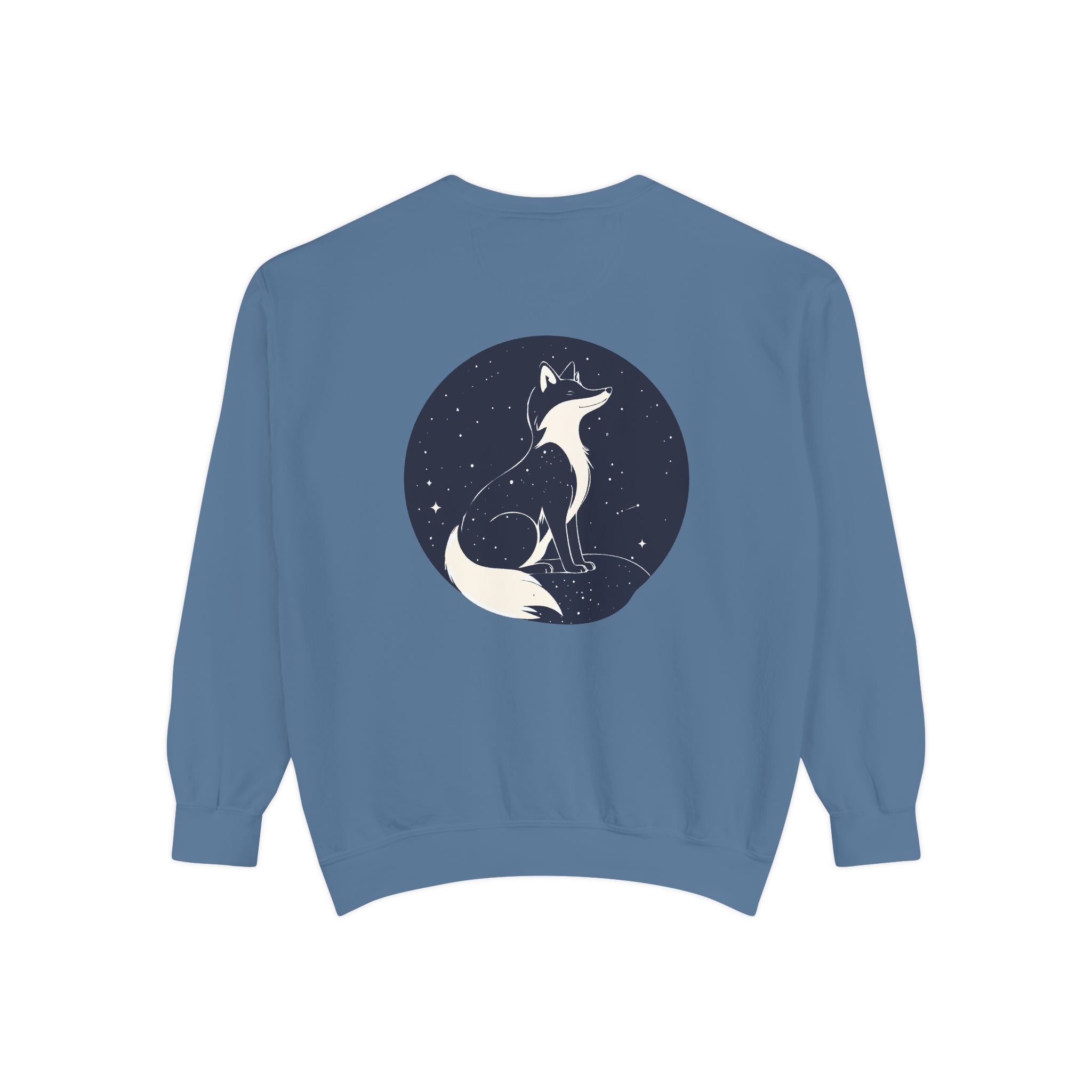 Fox Moon Sweatshirt Vintage Celestial Fox Crewneck
