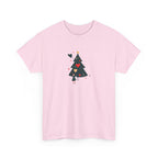 Christmas Tree Tee — Cute Heart Holiday T‑Shirt