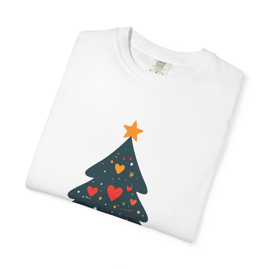 Christmas Tree Kids Graphic T-Shirt — Holiday Family Tee