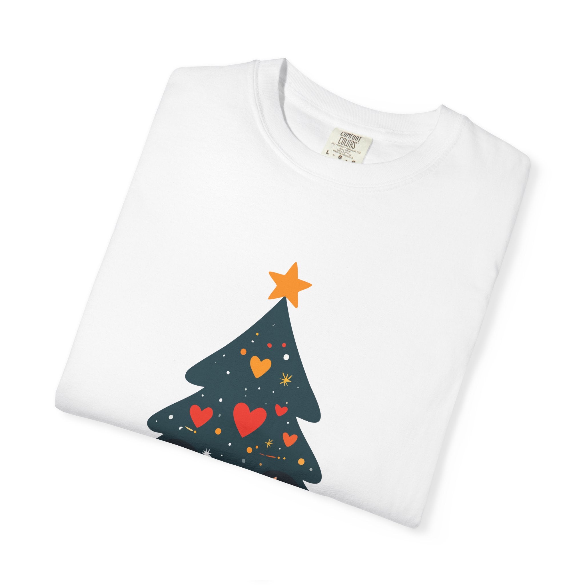 Christmas Tree Kids Graphic T-Shirt — Holiday Family Tee