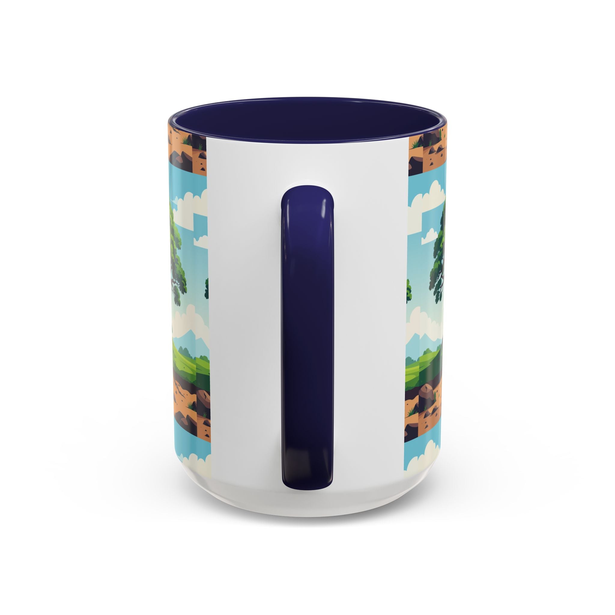 Oak Tree Scenic Accent Coffee Mug Nature Landscape 11/15oz