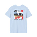 T-Shirt "Zero Compromise Love" Bold Graphic Typography Tee