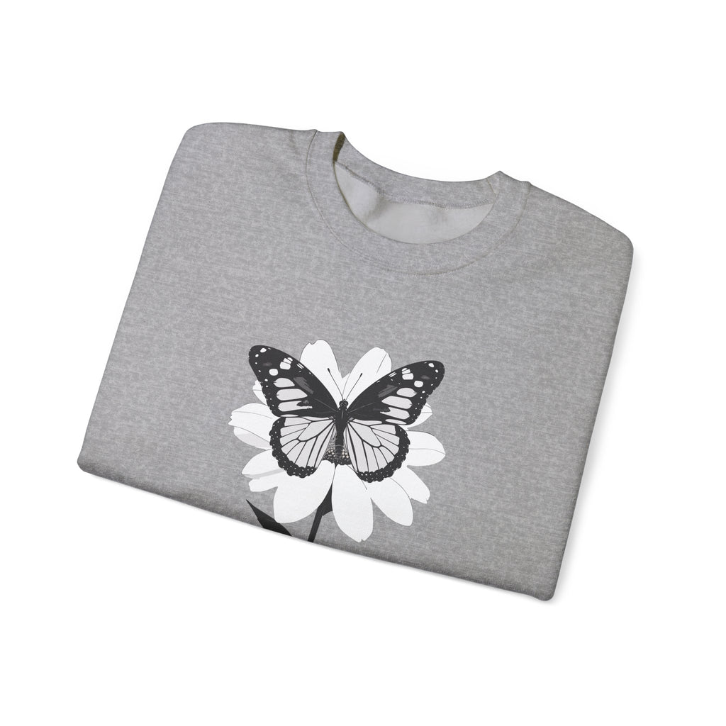 Butterfly Bloom Crewneck Sweatshirt Quiet Poise Edition