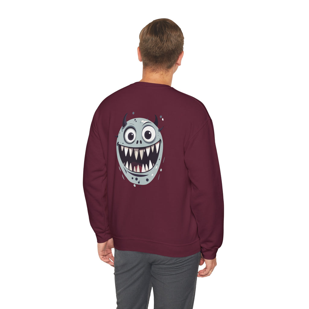 Cute Scary Monster Crewneck Sweatshirt