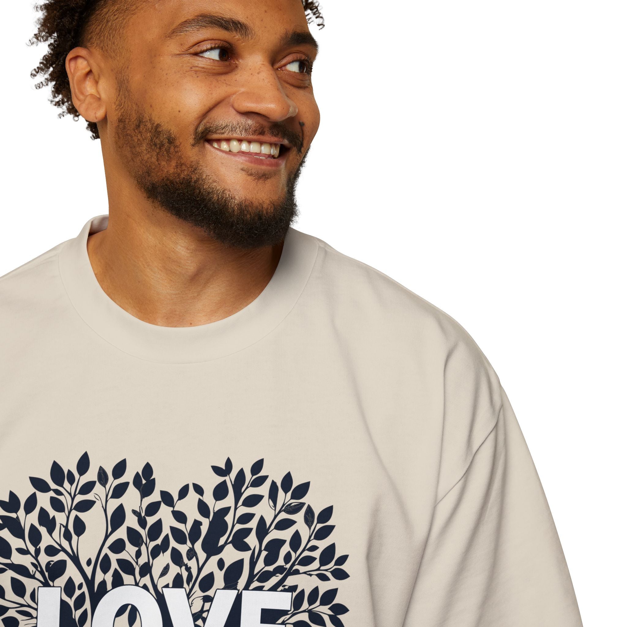 Love Tree Tee Men's Oversized Graphic T-Shirt