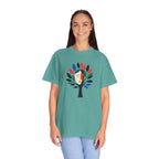 Tree of Faces T-Shirt Colorful Abstract Tree Graphic Tee