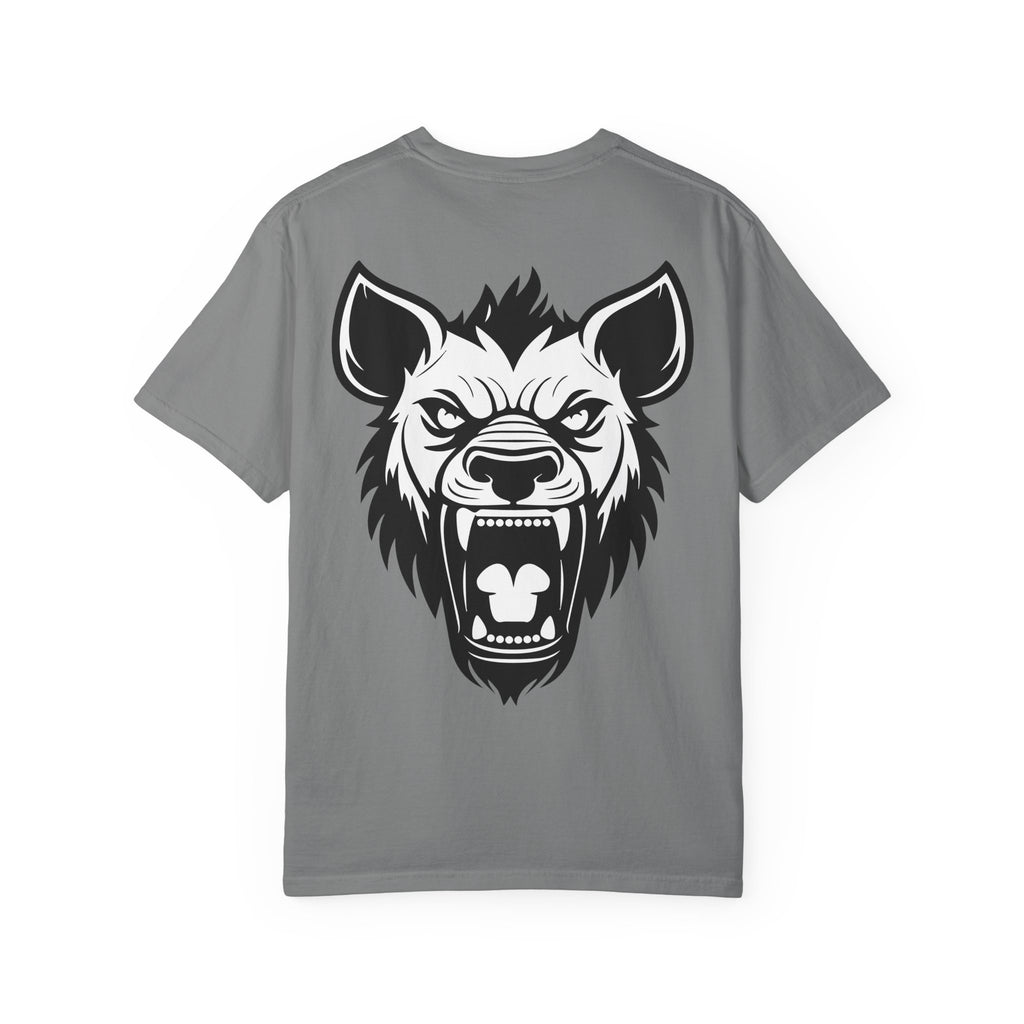 Hyena Graphic Tee Fierce Roaring Head Shirt