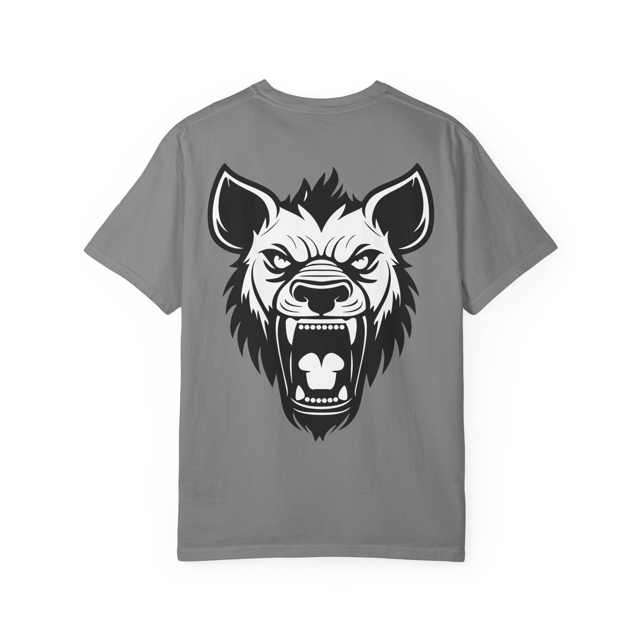 Hyena Graphic Tee Fierce Roaring Head Shirt