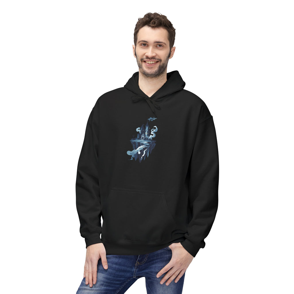 Floating Castle Hoodie Gothic Fantasy Graphic Pullover