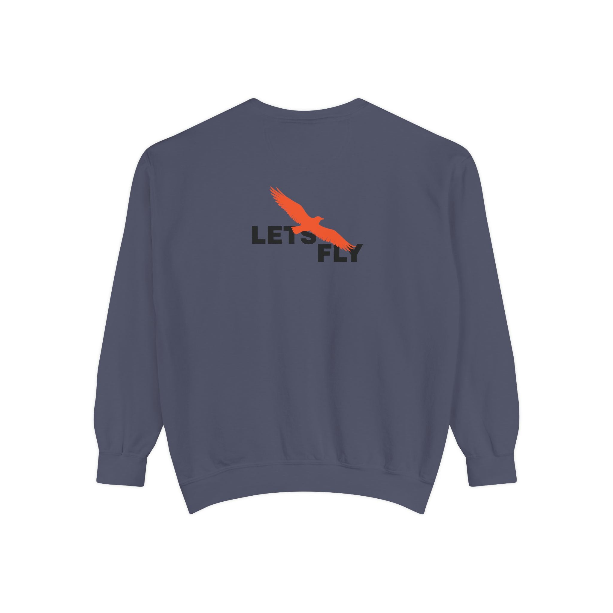 Let's Fly Sweatshirt — Graphic Bird Crewneck for Adventure Lovers