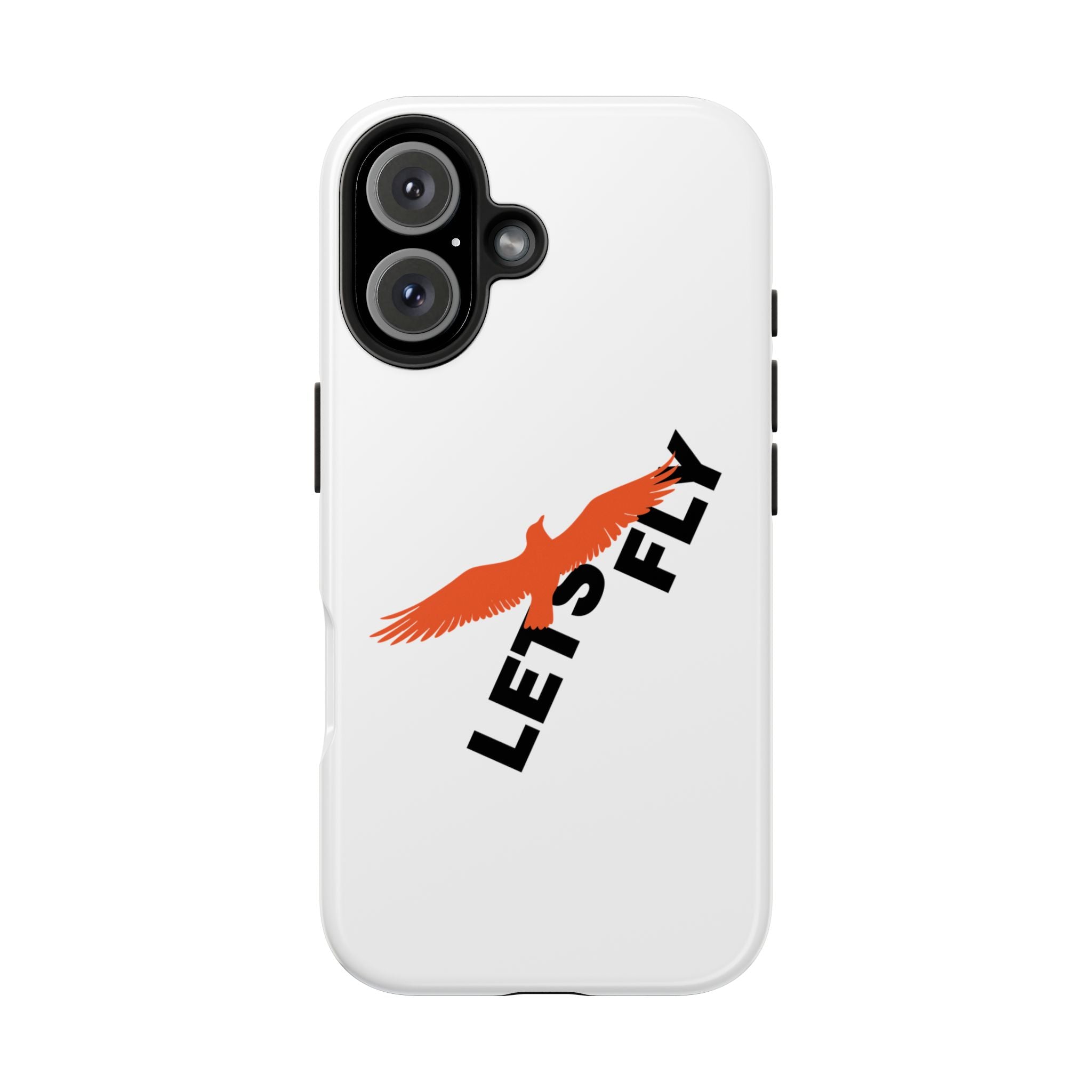 Hard Phone Case — Let’s Fly Eagle Graphic