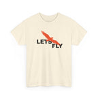 Lets Fly T-Shirt — Minimal Bird Graphic Tee
