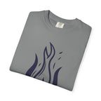 Flame Emblem T-Shirt Minimal Fire Graphic Tee