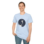 Fox Moon T‑Shirt Minimal Night Sky Fox Graphic Tee