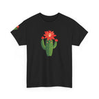 Cactus Bloom T-Shirt Cute Flowering Cactus Graphic Tee
