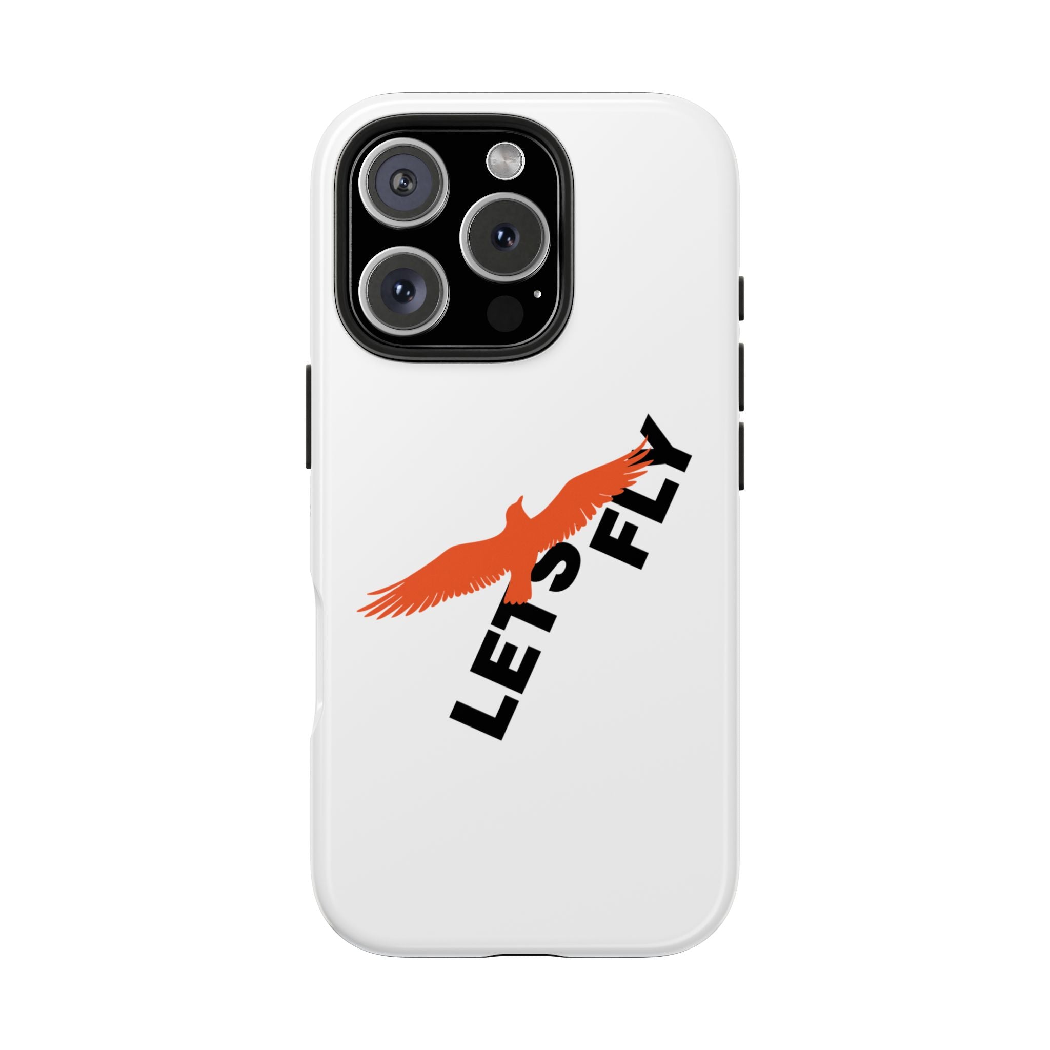 Hard Phone Case — Let’s Fly Eagle Graphic