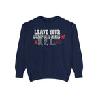 Leave Your Comfort Zone Sweatshirt "3, 2, 1" Motivational Crewneck