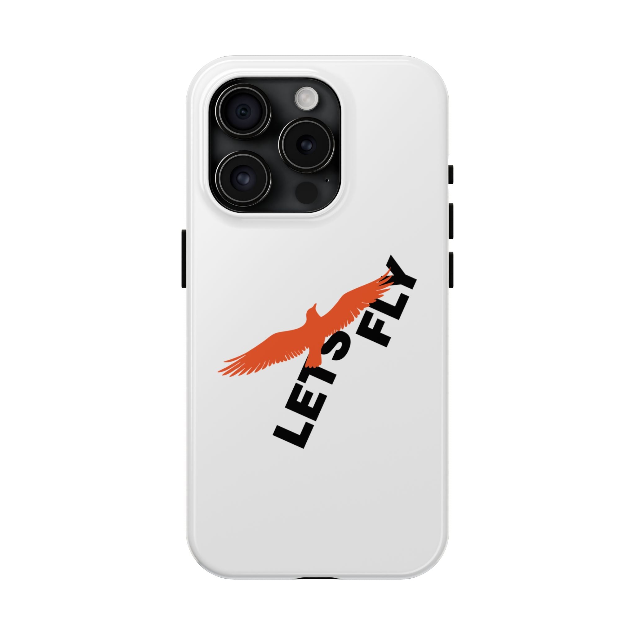 Hard Phone Case — Let’s Fly Eagle Graphic