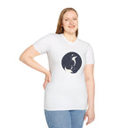 Fox Moon T‑Shirt Minimal Night Sky Fox Graphic Tee