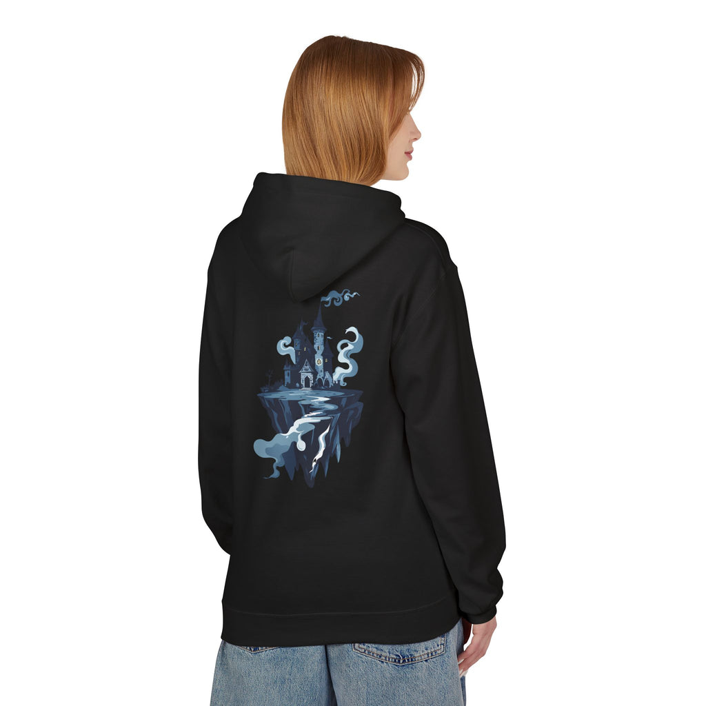 Floating Castle Hoodie Gothic Fantasy Graphic Pullover