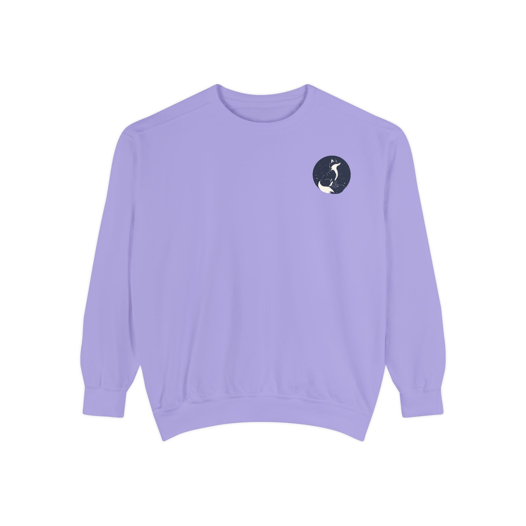 Fox Moon Sweatshirt Vintage Celestial Fox Crewneck
