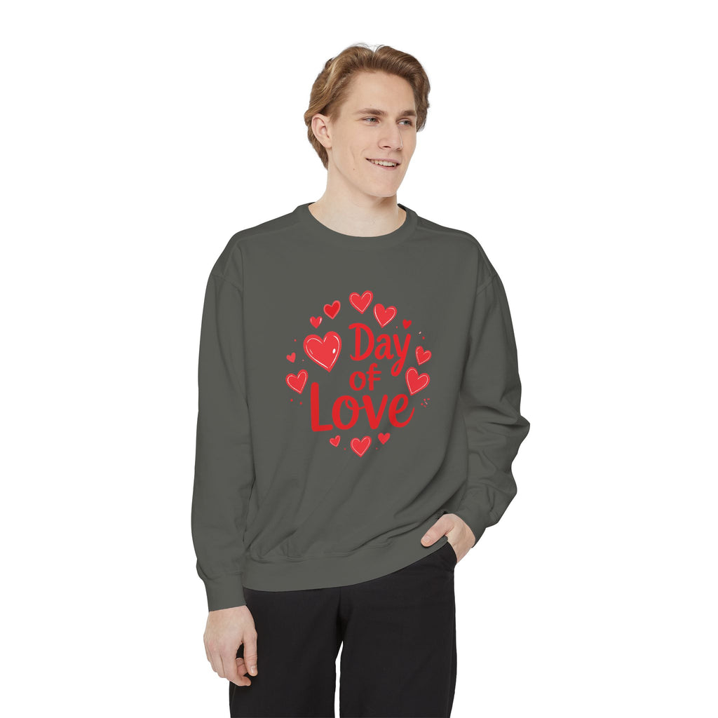 Heart Day Unisex Sweatshirt - Day of Love Design