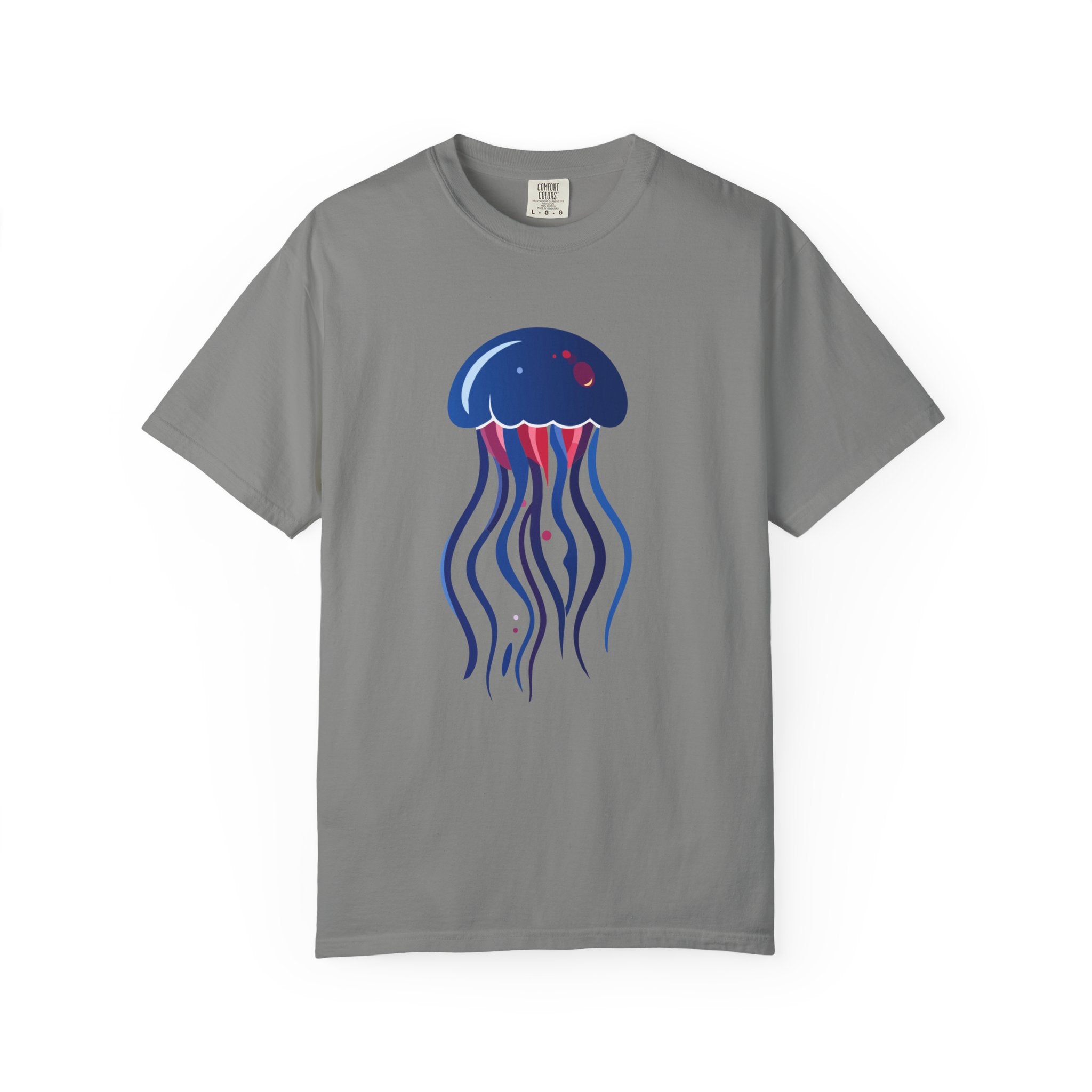 Jellyfish Graphic T-Shirt Nautical Ocean Sea Life Tee