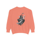 Floating Haunted Castle Sweatshirt Gothic Floating Island Crewneck