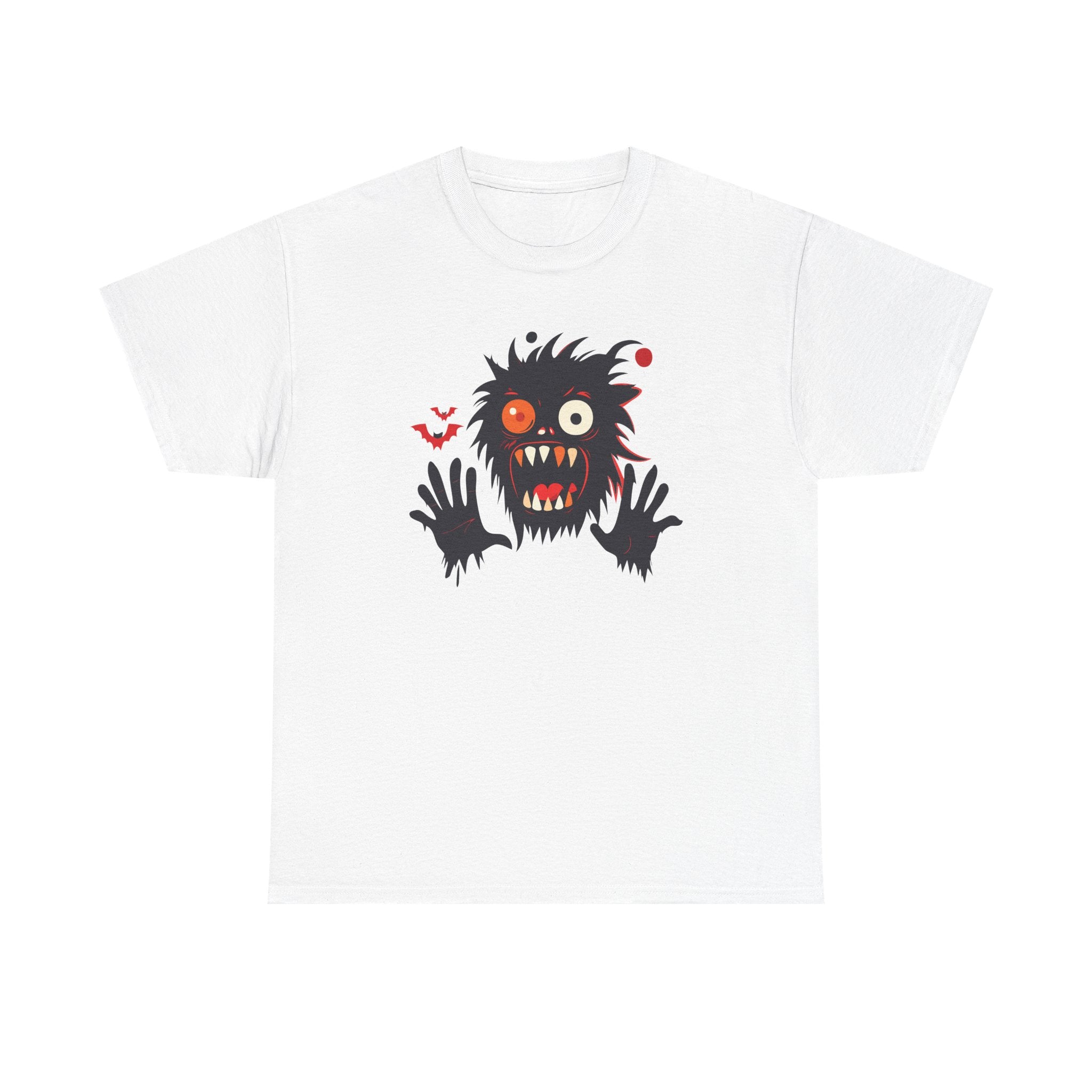 Monster Face T-Shirt Scary Creepy Graphic Tee (Halloween)