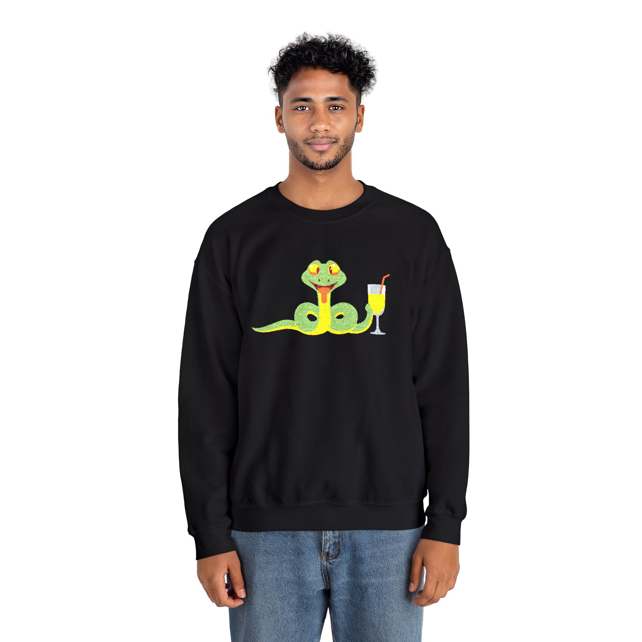 Floral Garden Snail Sweatshirt Cute Spring Nature Crewneck