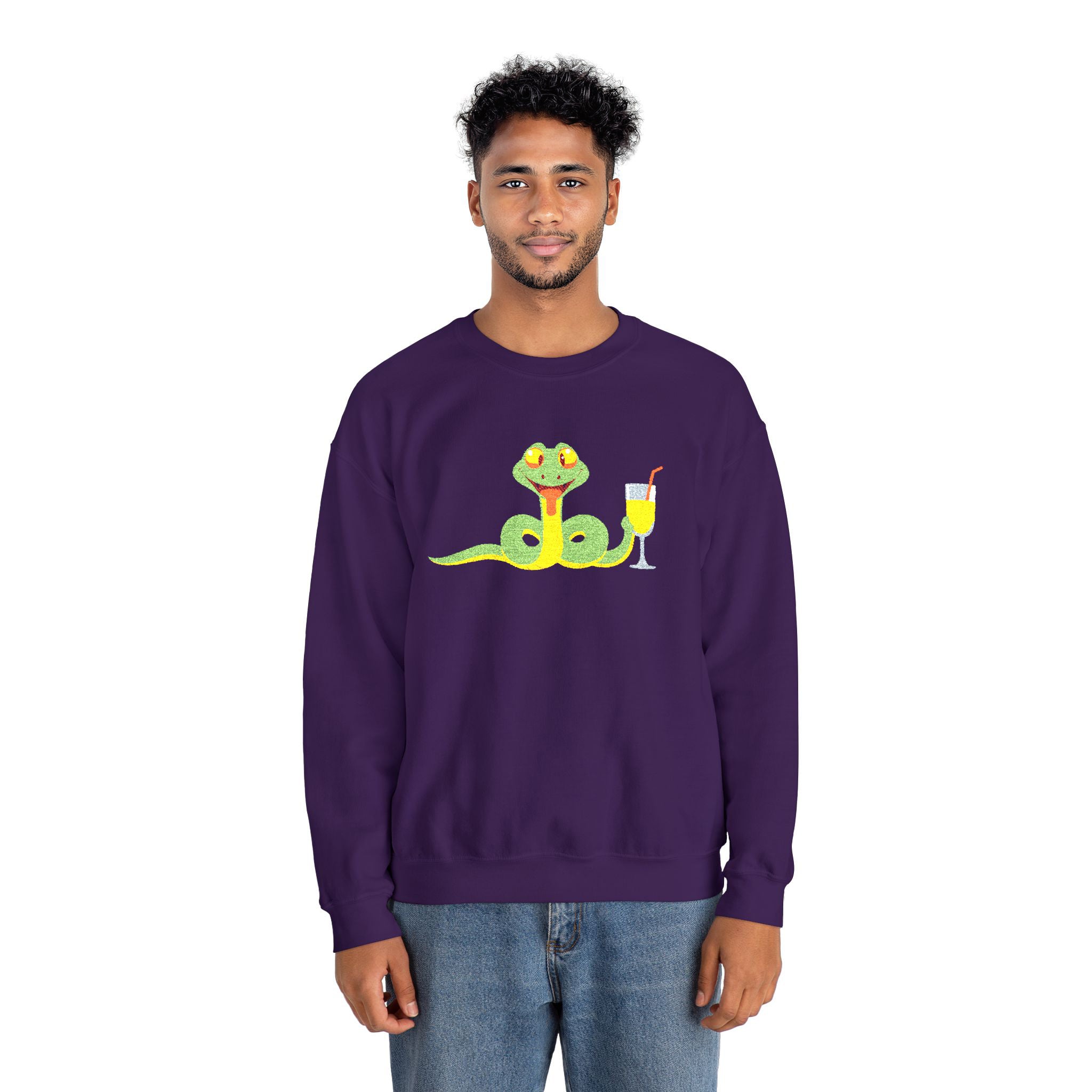 Floral Garden Snail Sweatshirt Cute Spring Nature Crewneck