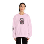 Dragon Ouroboros Crewneck Sweatshirt Gothic Snake Infinity Design
