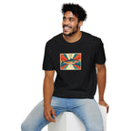 T-Shirt Sunrise Surf and Salt on Your Skin Fish Graphic Tee