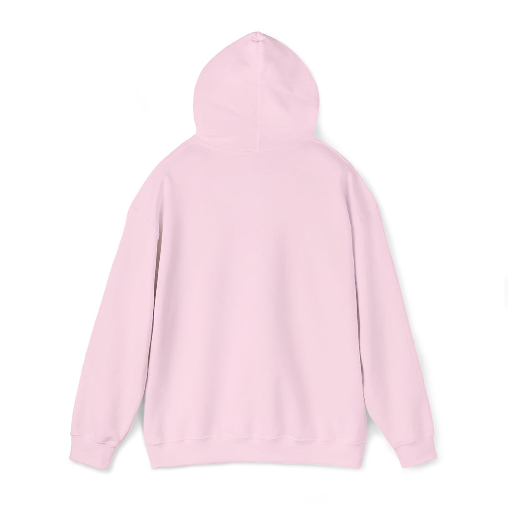 Pink hoodie on a white background