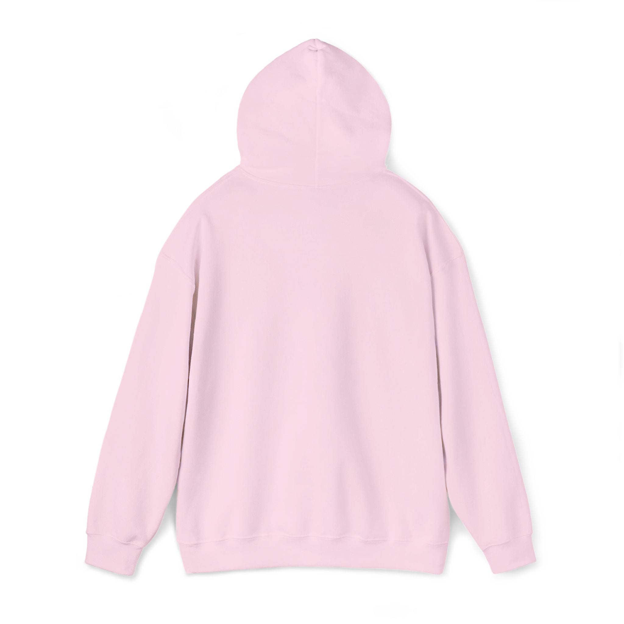 Pink hoodie on a white background