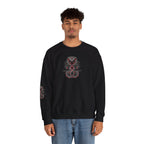 Dragon Ouroboros Crewneck Sweatshirt Gothic Snake Infinity Design