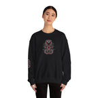Dragon Ouroboros Crewneck Sweatshirt Gothic Snake Infinity Design